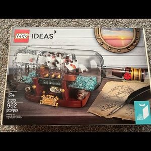Lego Idea Ship in a Bottle